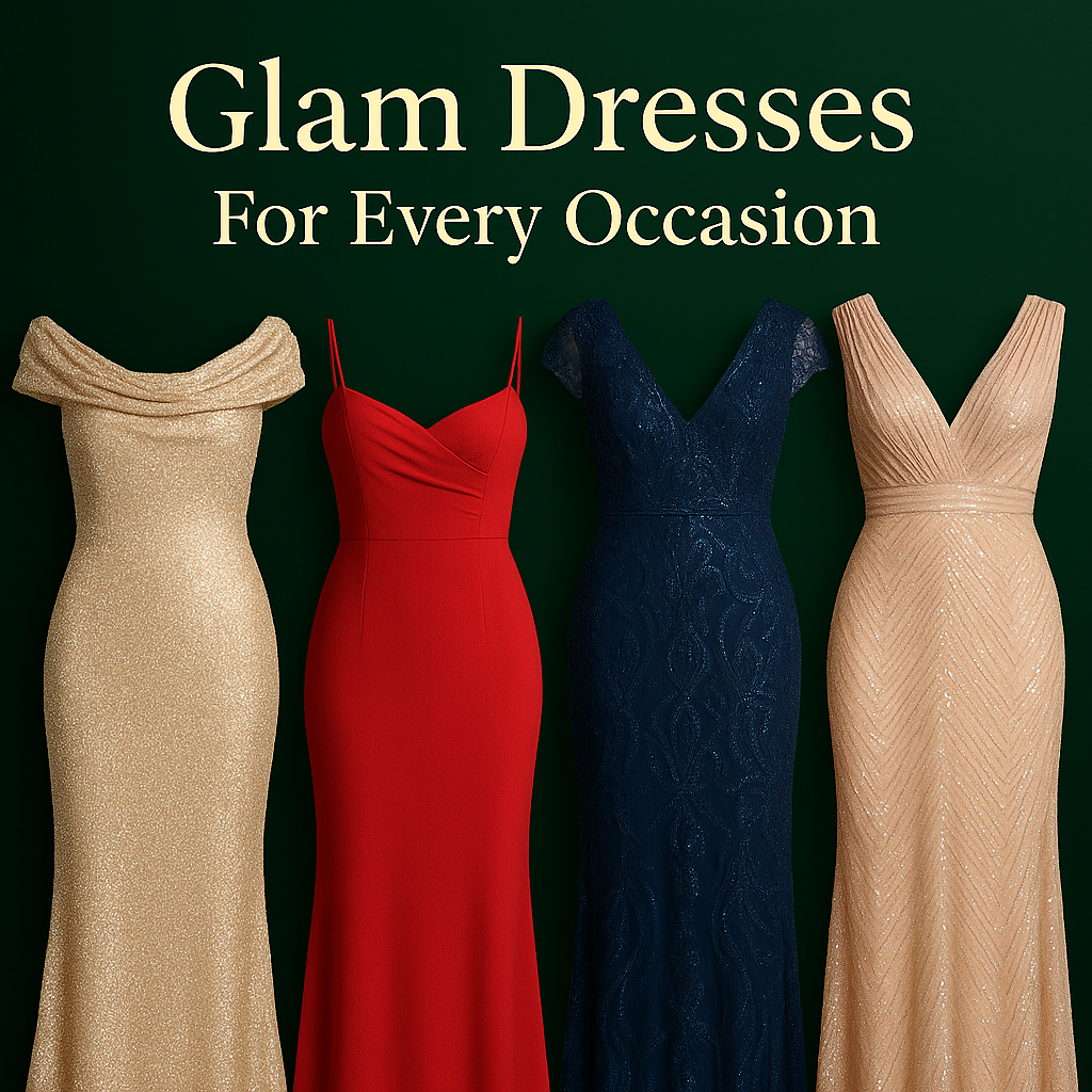 Glam Dresses for Every Occasion