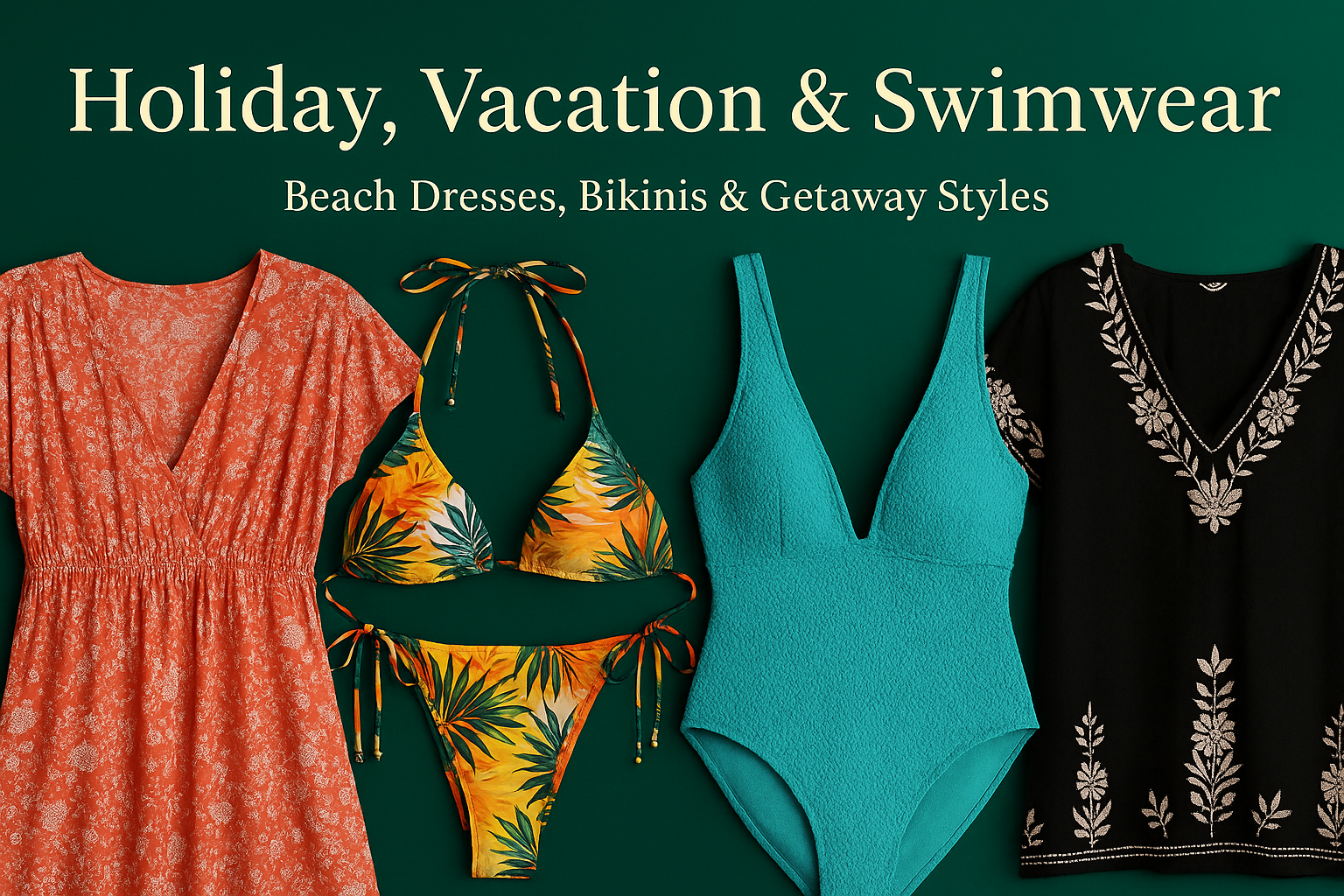 🌴 Holiday, Vacation & Beachwear Collection