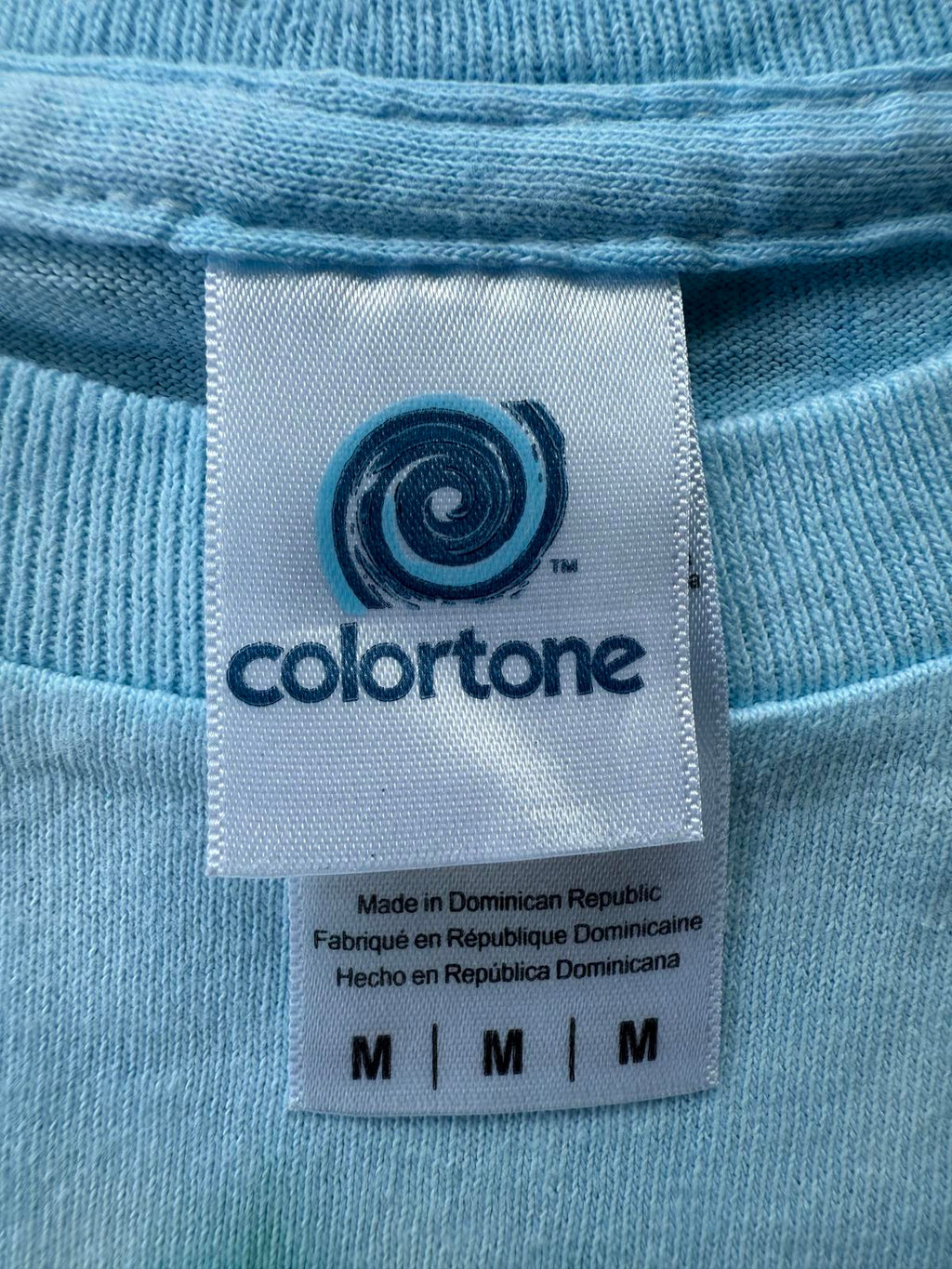 Run Wild T-Shirt for Autism Awareness - Tie-Dye Blue & Green - Size Medium