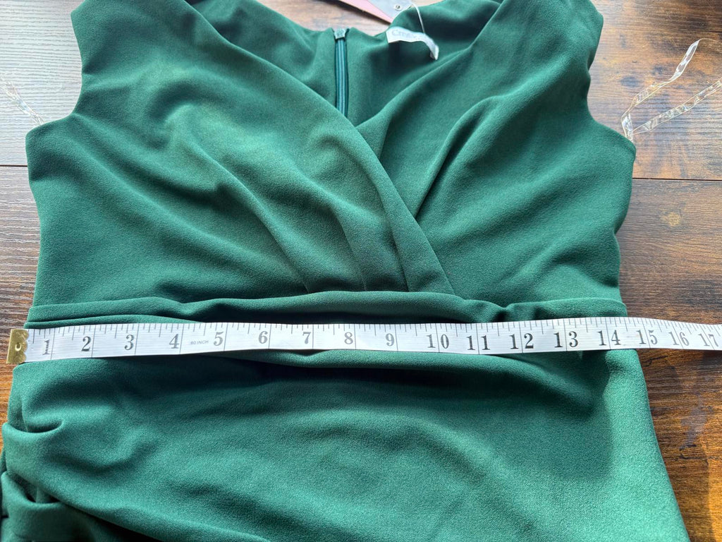 City Goddess Emerald Green Maxi Dress UK 12 BNWT Elegant Evening Gown