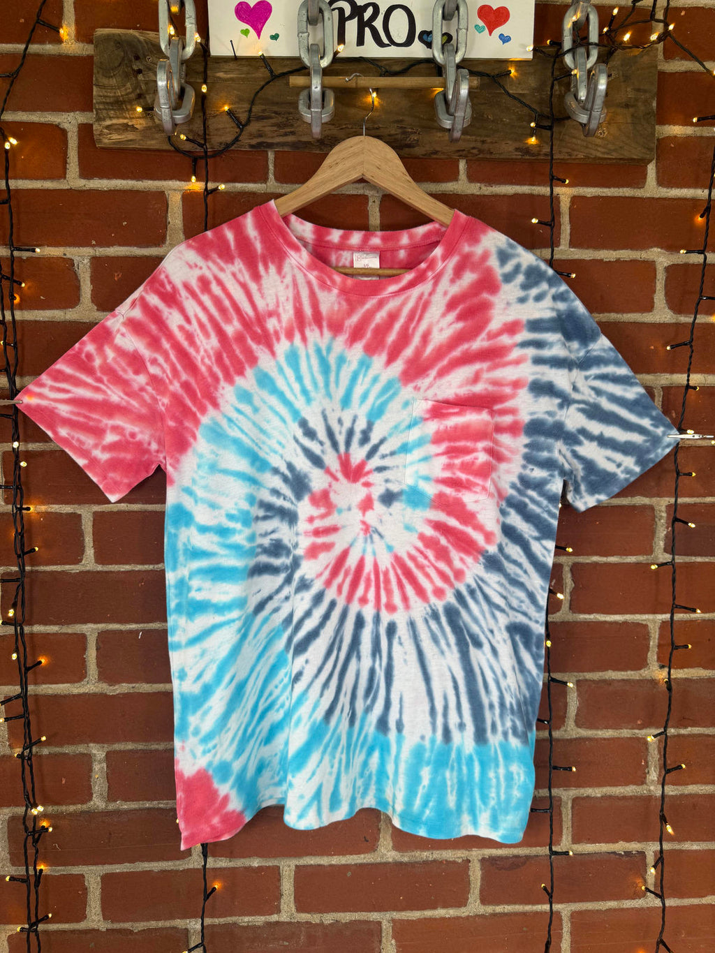 NO BOUNDARIES Tie-Dye Tee | Size L- 14–16