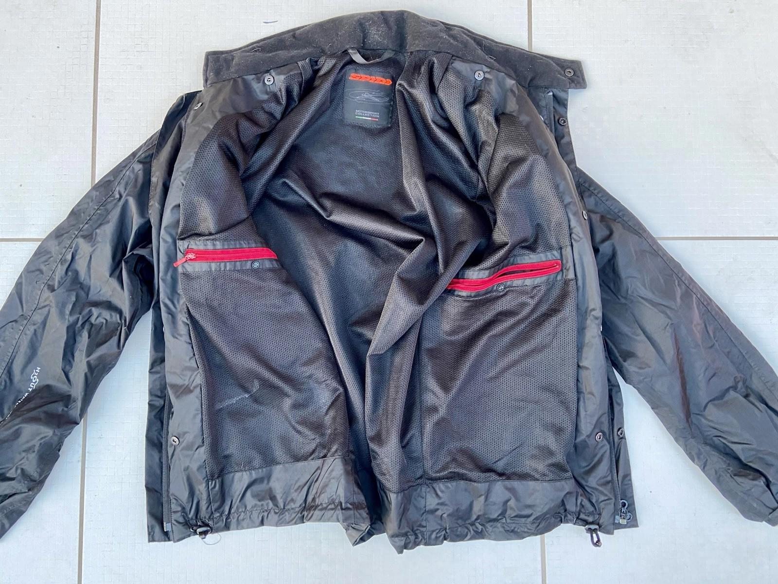 SPIDI Motorcycle Jacket inner  – Size XL – Waterproof Inner Jacket – No Armour
