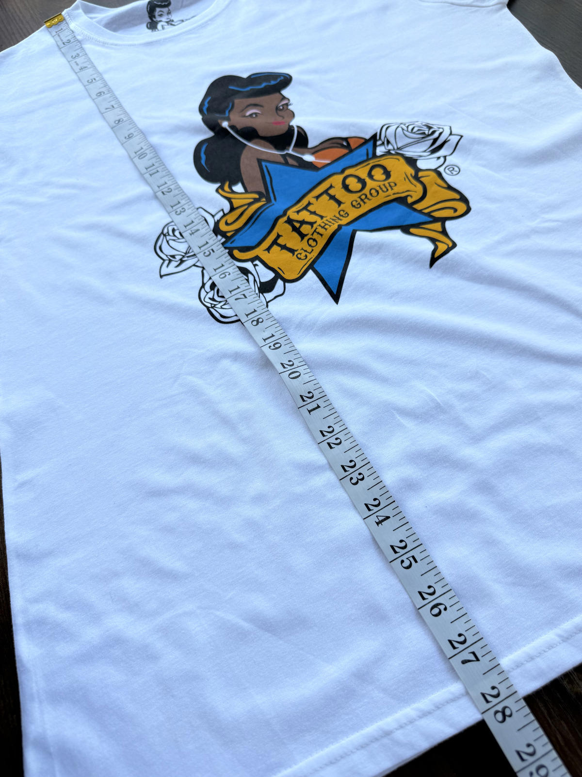 Vintage Style Tattoo Graphic Tee - Size XXL