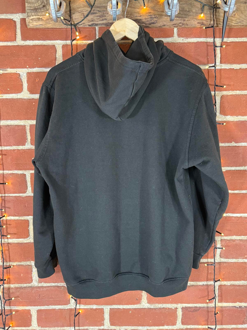 Wild Thang Black Graphic Hoodie Size 14-16    NUM67