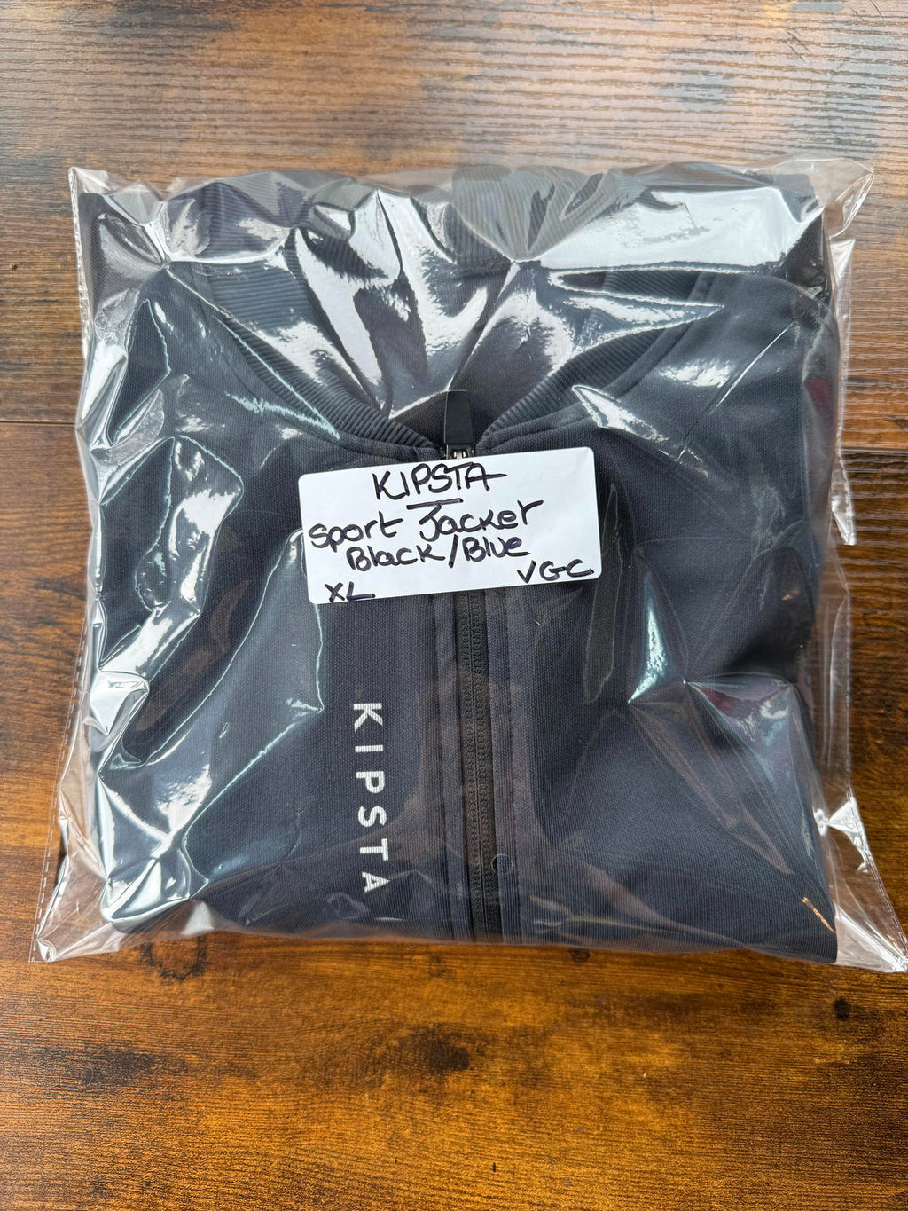 Kipsta Training Jacket T100 Black Men’s 2XL Full Zip Track Top Sportswear SS19