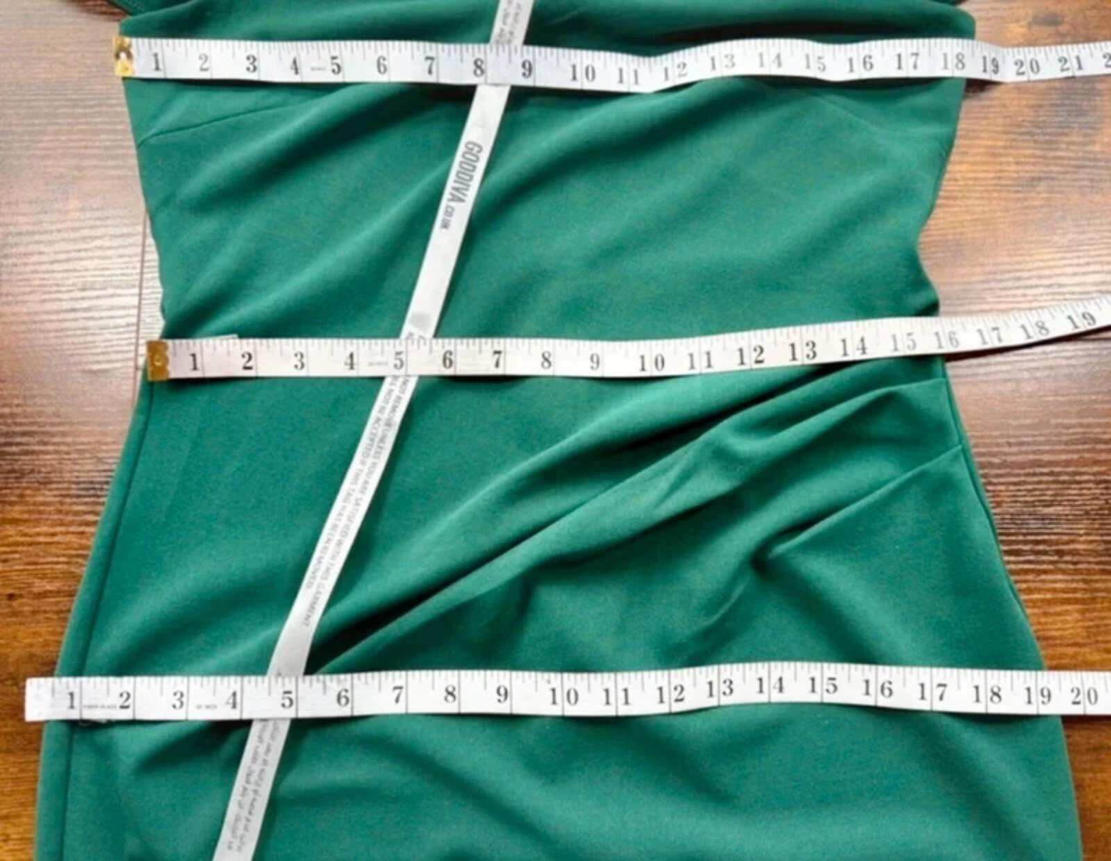 Goddiva Emerald Green Bardot Maxi Gown UK14 US10 BNWT