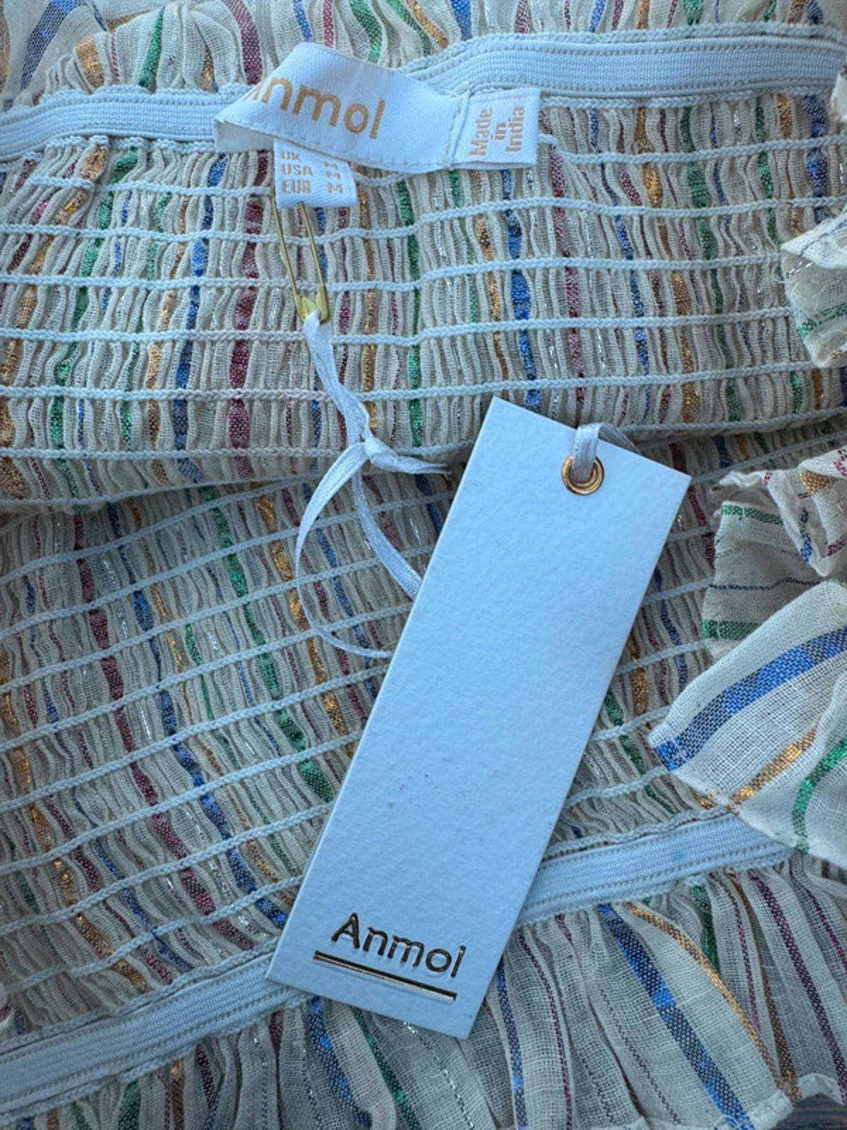 No-Iron Crinkle Beach Cover-Up – Lightweight & Effortlessly Chic! Size 12-14