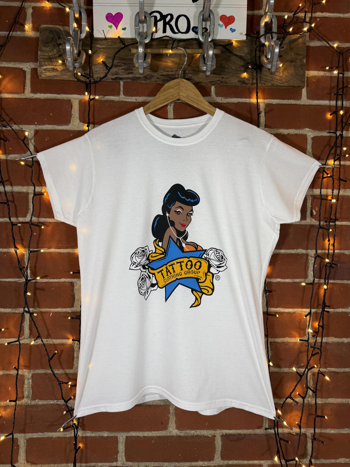 Tattoo Clothing Group Graphic T-Shirt Size 14-16