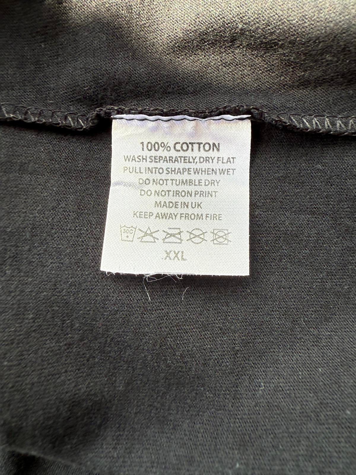 Stylish Tattoo Graphic Tee - 100% Cotton - XXL - 14/16