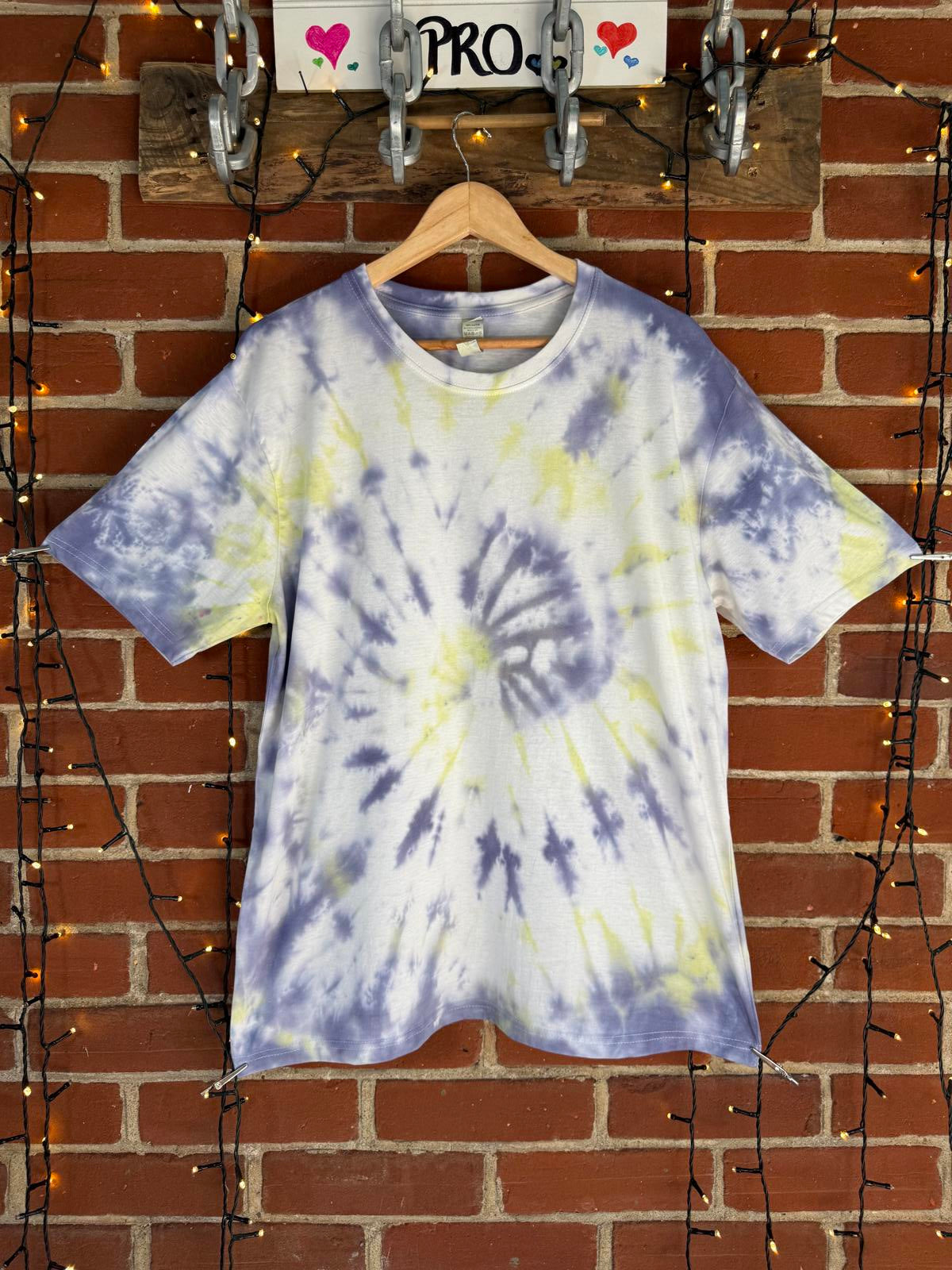 Men's Tie-Dye Short Sleeve T-Shirt - Size XL