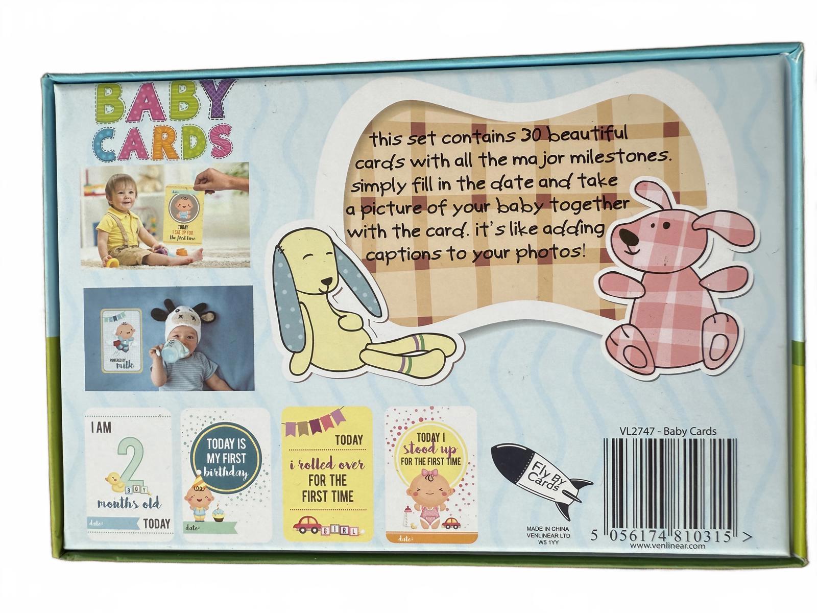 Adorable Baby Cards Set for Milestone Memories - BNIB