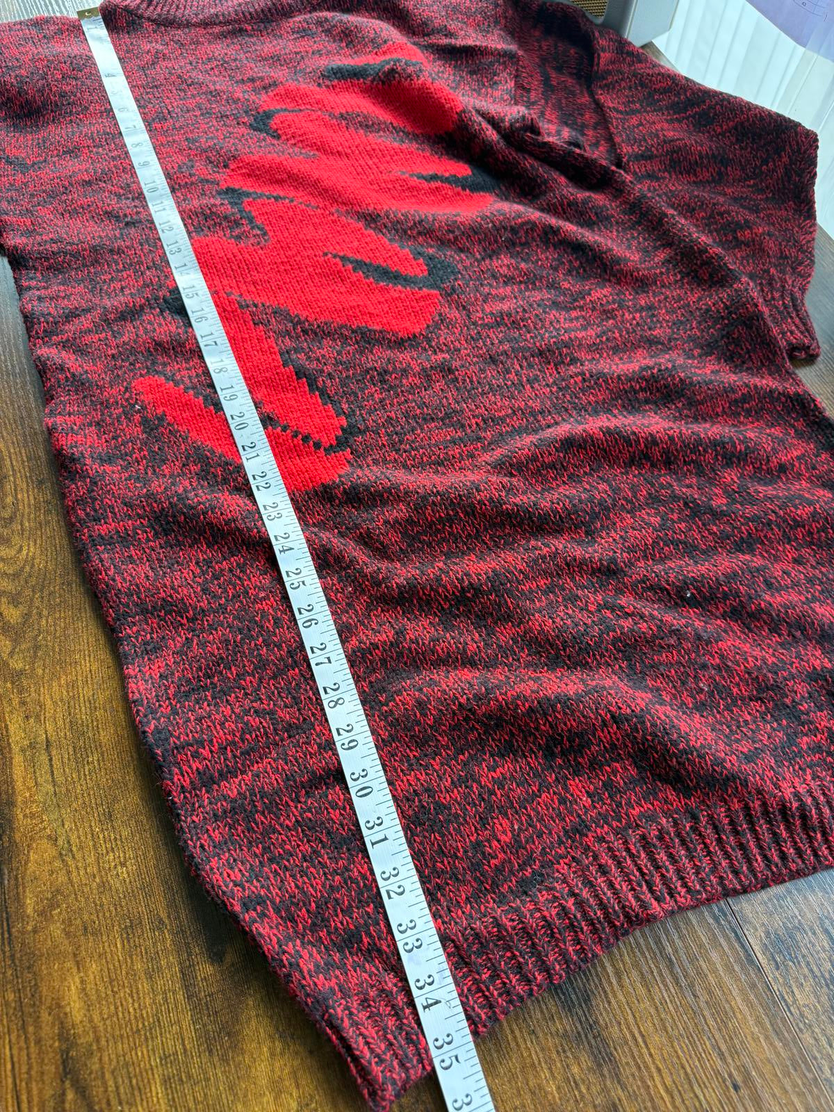 VERY RARE Vintage 80s/90s Anianal Longline Knit Jumper Dress  #57