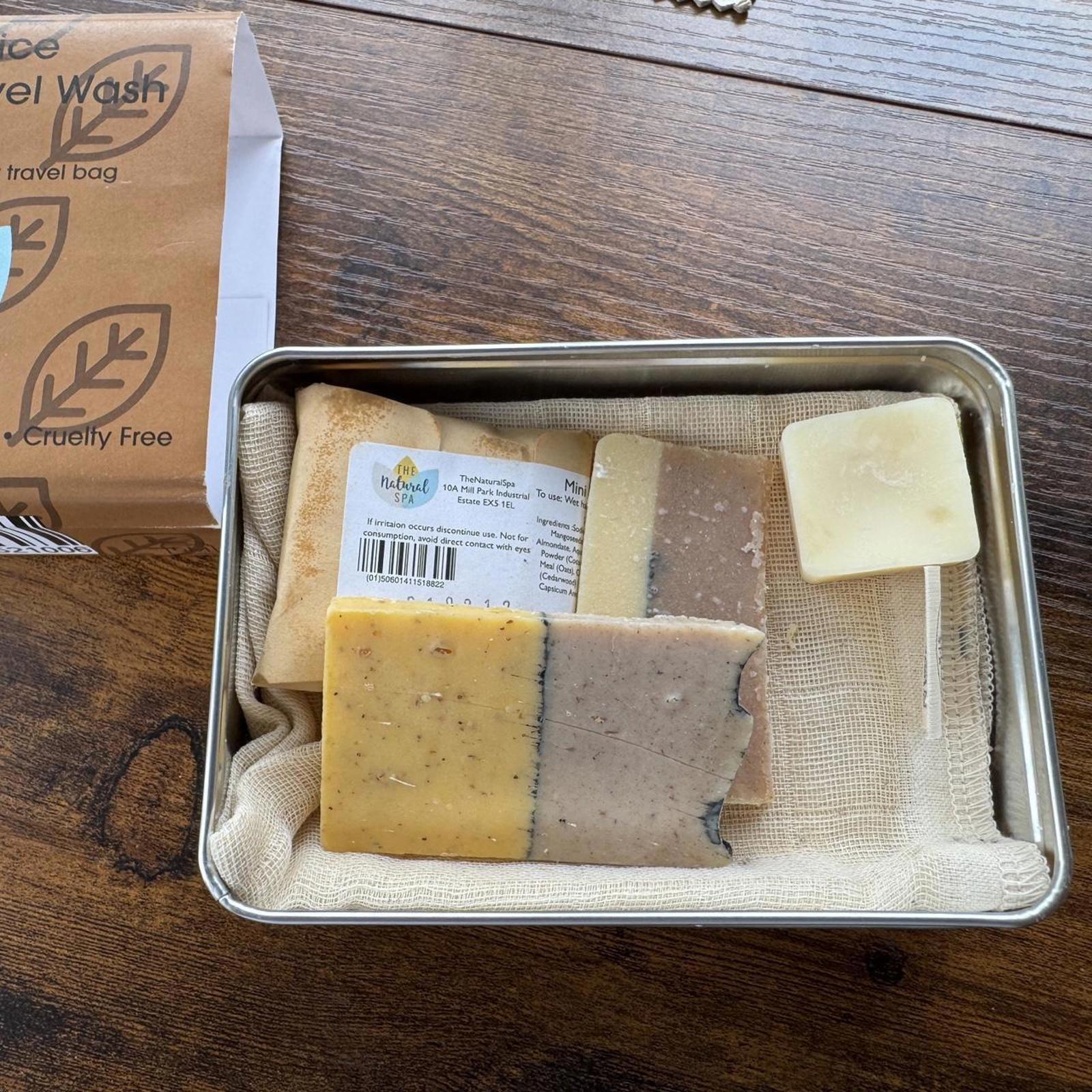 The Natural Spa Winter Spice On-The-Go Travel Wash Kit