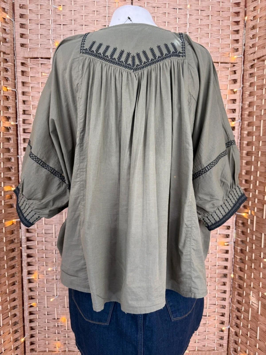 ✨ OVERSIZED BOHO PER UNA COTTON TUNIC TOP ✨