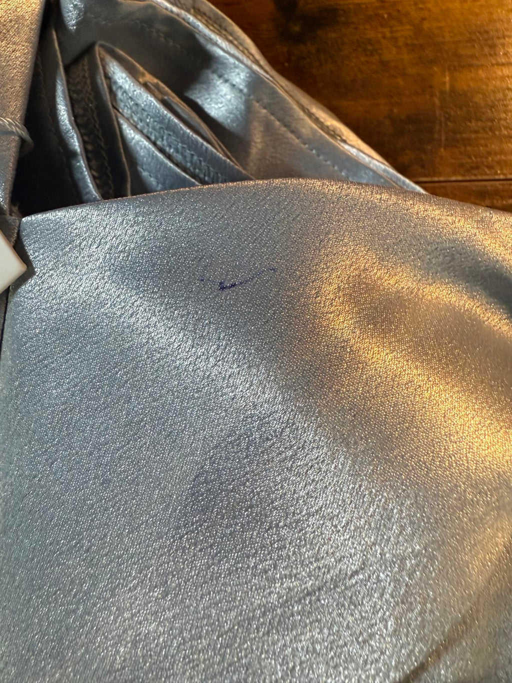 Goddiva Ice Blue Satin Maxi Dress UK 12 Evening Dress      Read Info!        282