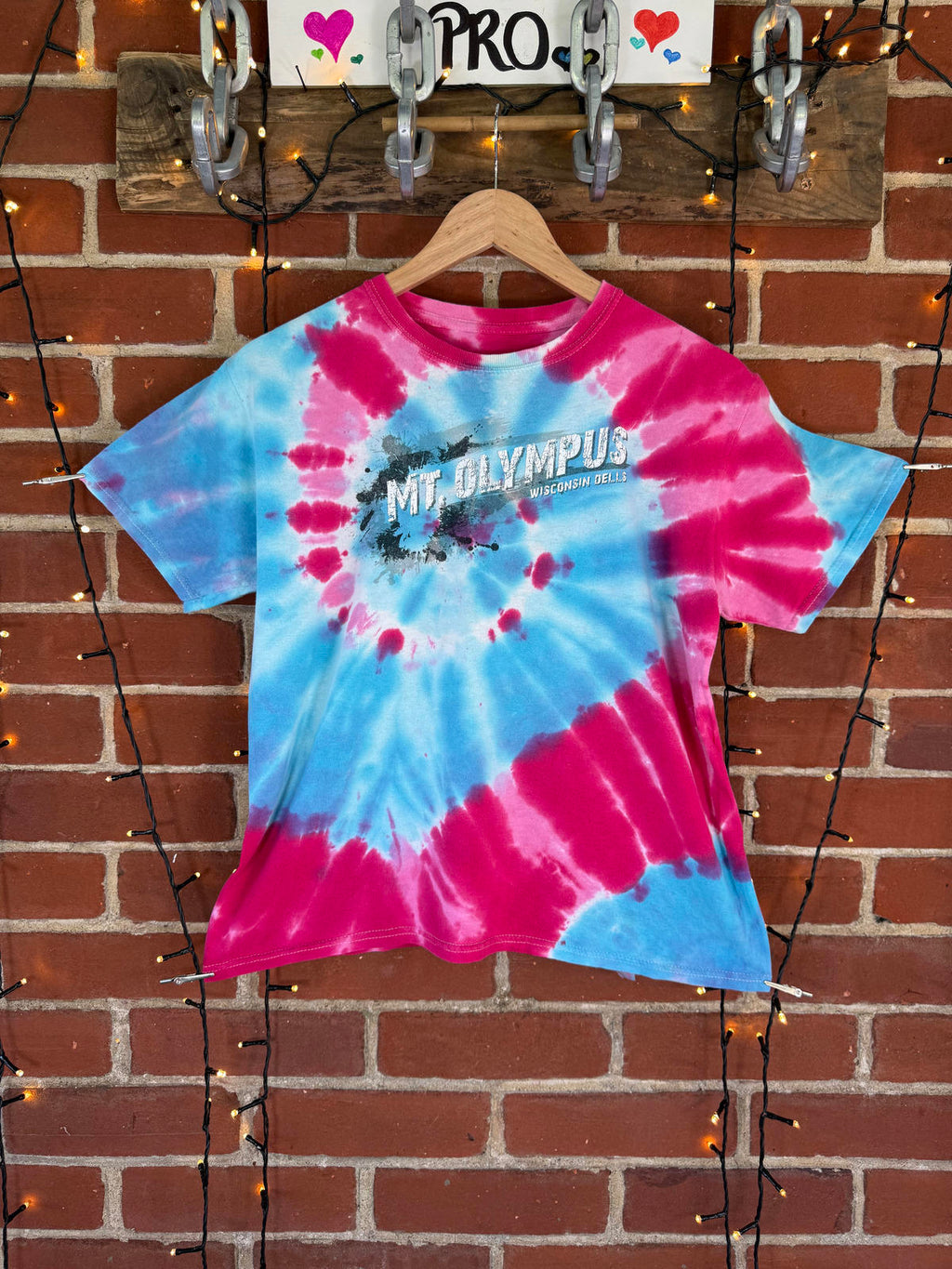 MT OLYMPUS Tie-Dye T-Shirt