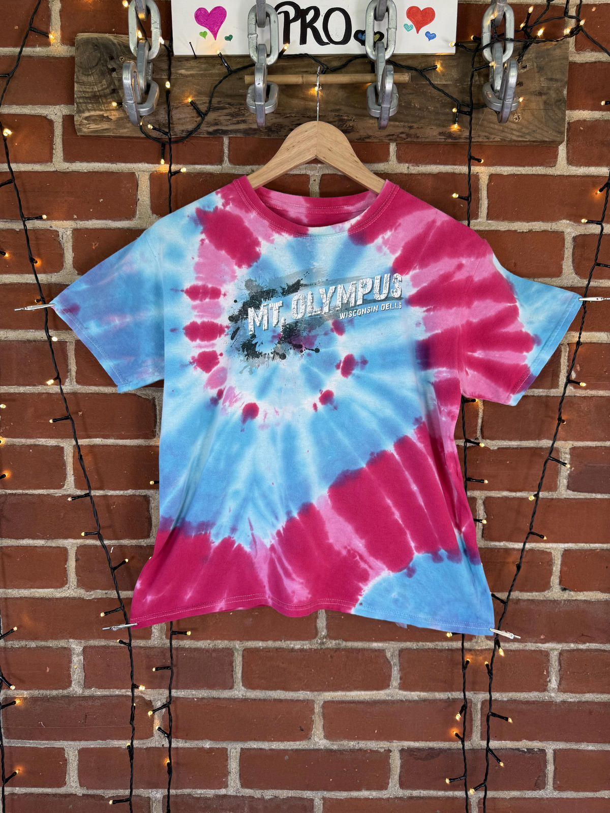 MT OLYMPUS Tie-Dye T-Shirt