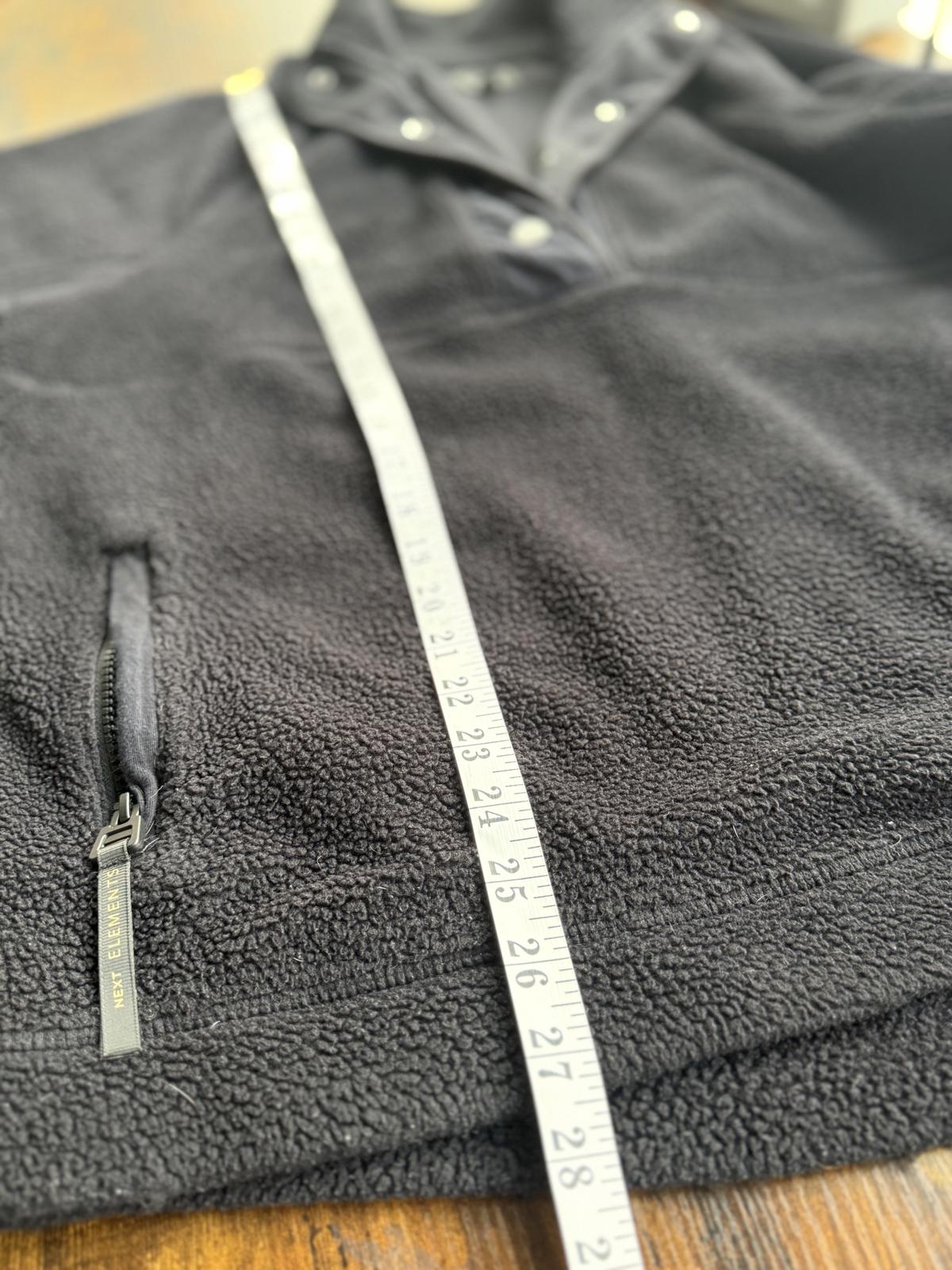 🖤 NEXT Elements Collection Black Sherpa Pullover | Men’s Size L