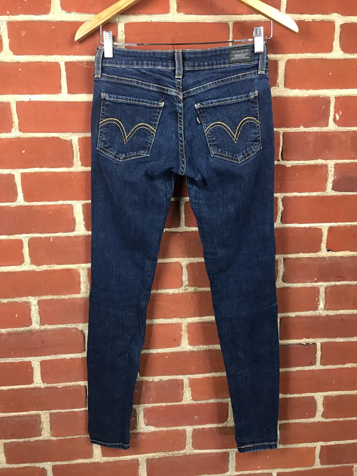 Levi’s 535 Legging Skinny Jeans Women’s UK 6 Dark Blue Denim