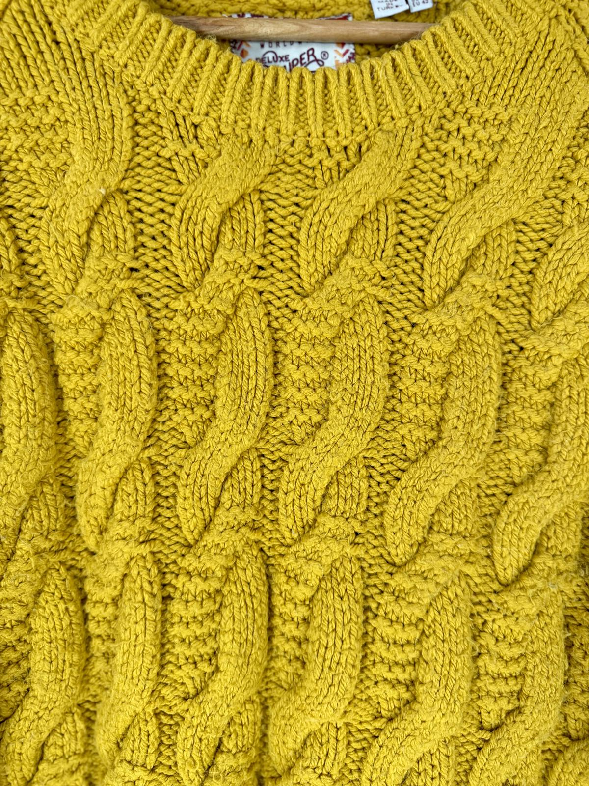 Superdry Rodeo Anniversary Tour Chunky Knit Jumper UK 14  Circa 2010 #61