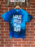 Florida Fresh Dining Tie-Dye T-Shirt - Size Mens M