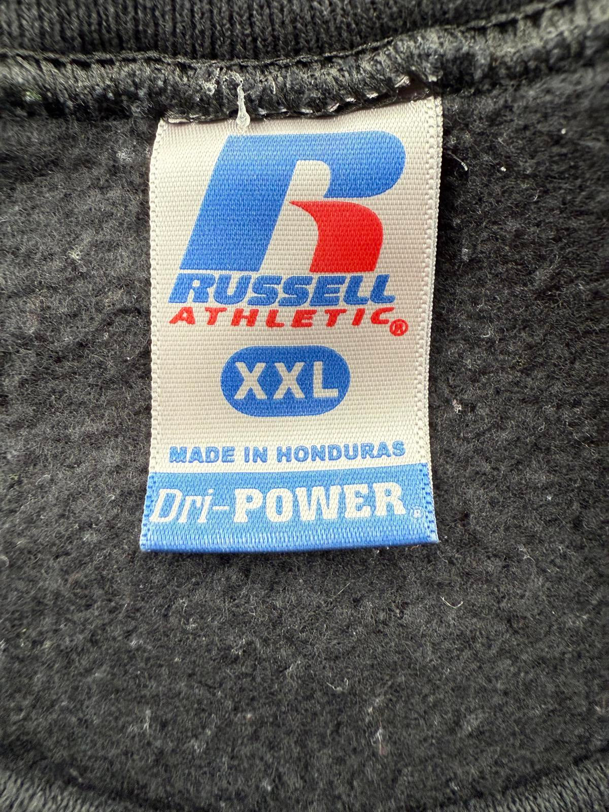 Vintage Russell Athletic XXL Fredericktown Football 2007 Sweatshirt –Black NUM32