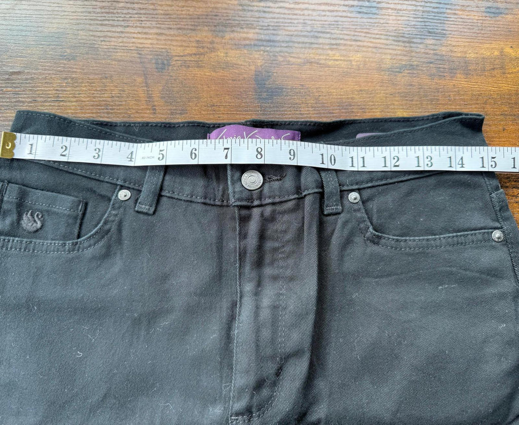 Gloria Vanderbilt Amanda Black Women's Jeans US Size 10 - UK 14