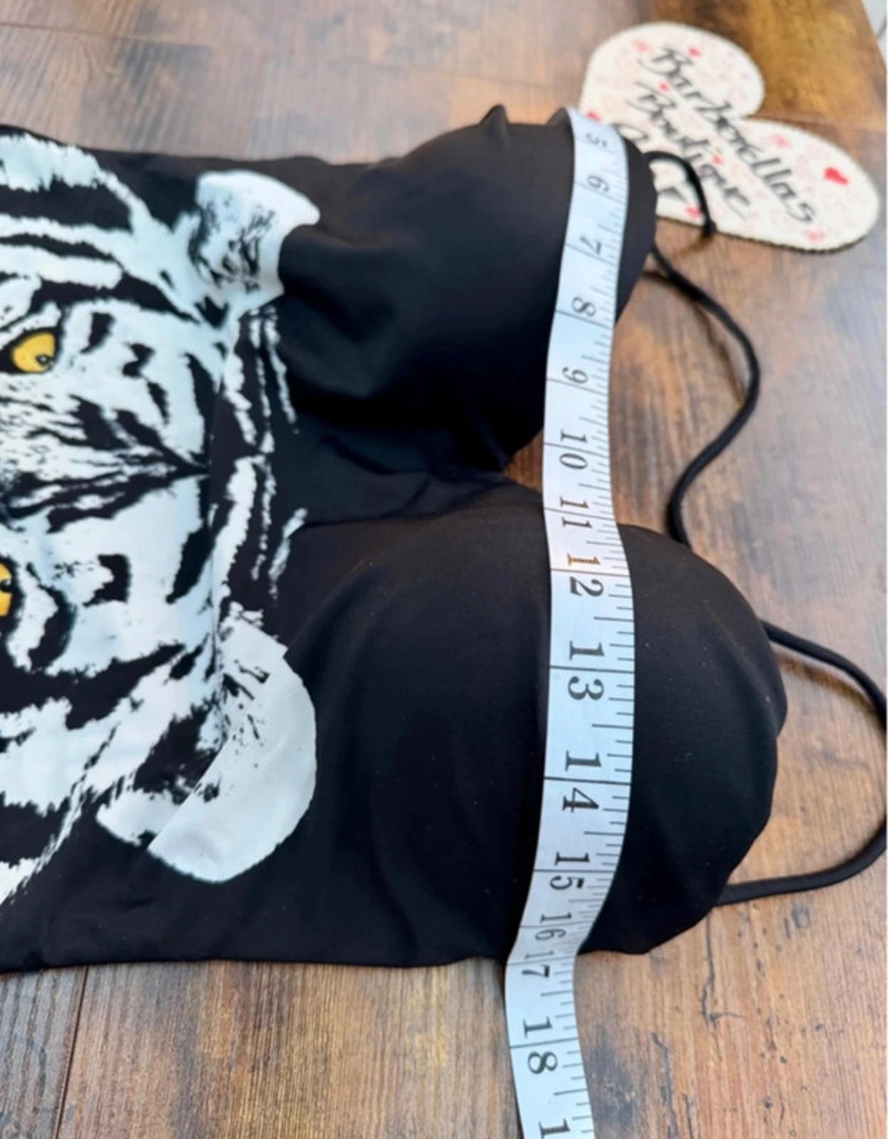 Eye of the Tiger – Striking Graphic Swimsuit UK 12–14