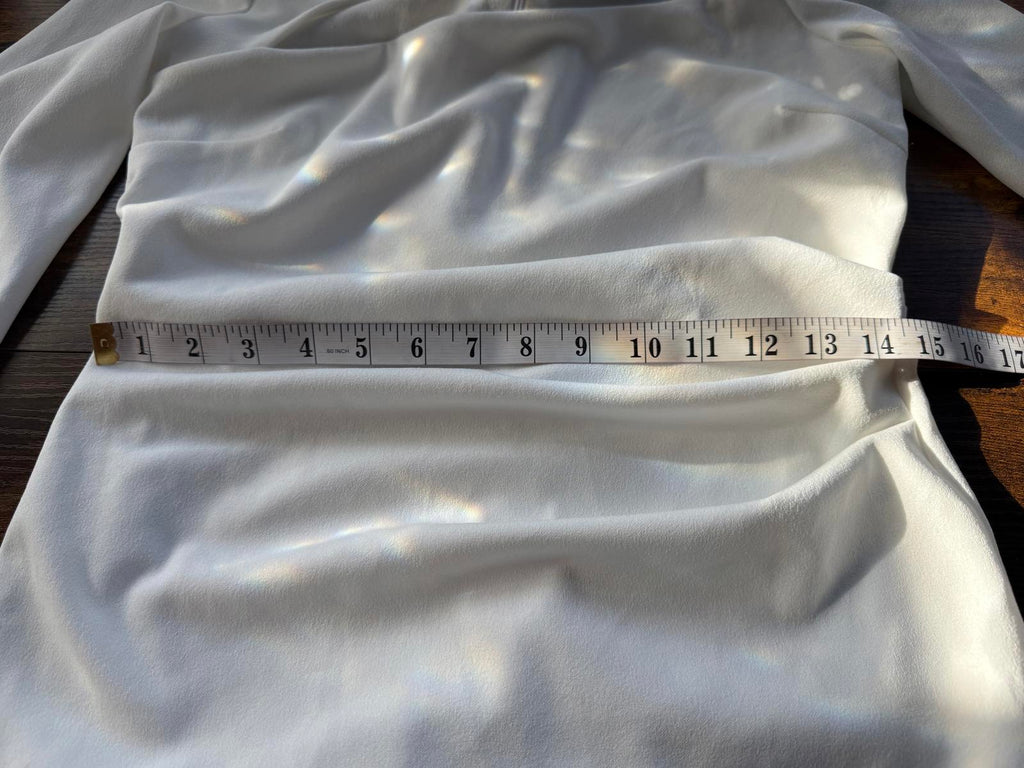 Goddiva London DR3402W Cream One-Shoulder Evening Gown – UK 12 #86