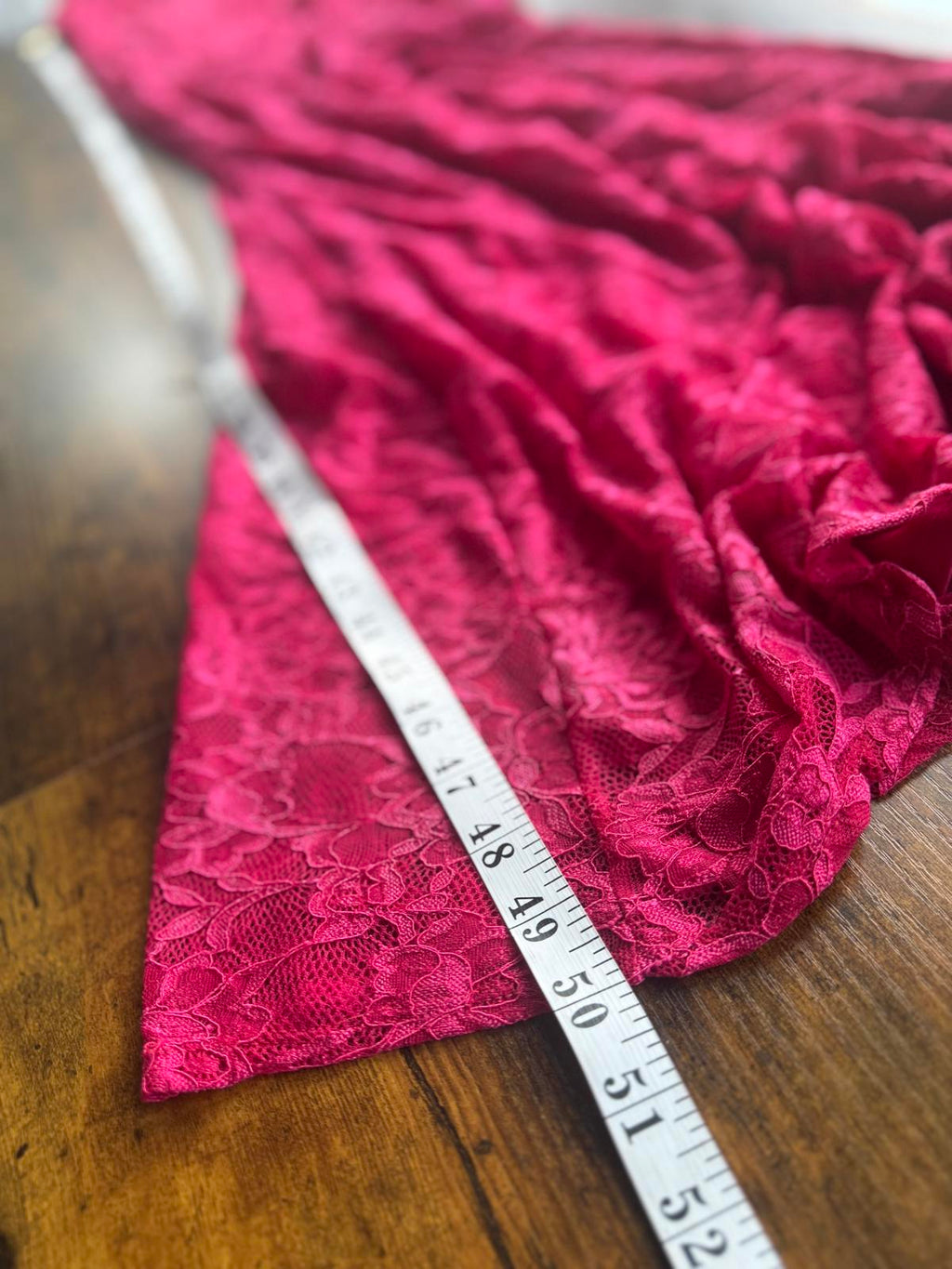 💃 GODDIVA LONDON DR2033 Cerise Lace Halter Maxi Dress – UK 6 - NWT