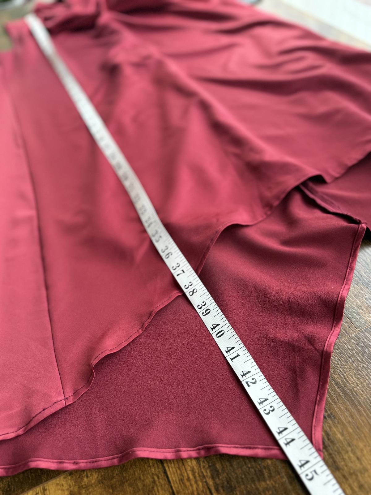 Goddiva DR4608 Berry Satin Maxi Gown UK 8–10 BNWT Evening Formal Dress #154