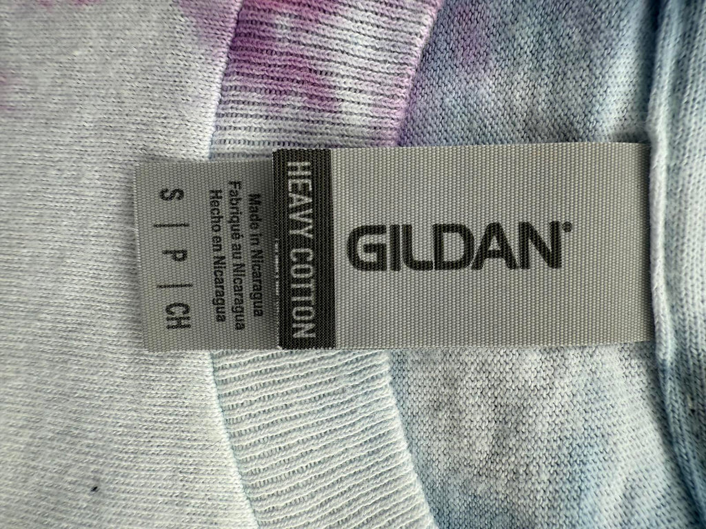 Tie-Dye T-Shirt – Purple & Blue Swirl