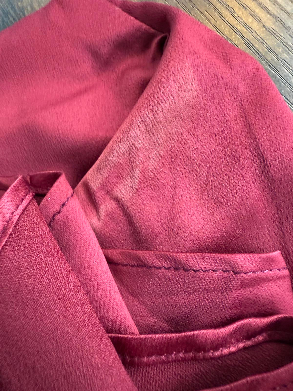 Goddiva DR4608 Berry Satin Maxi Gown UK 8–10 BNWT Evening Formal Dress #154