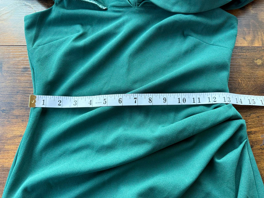 Goddiva Emerald Green Bardot Maxi Gown DR3956 – UK 10