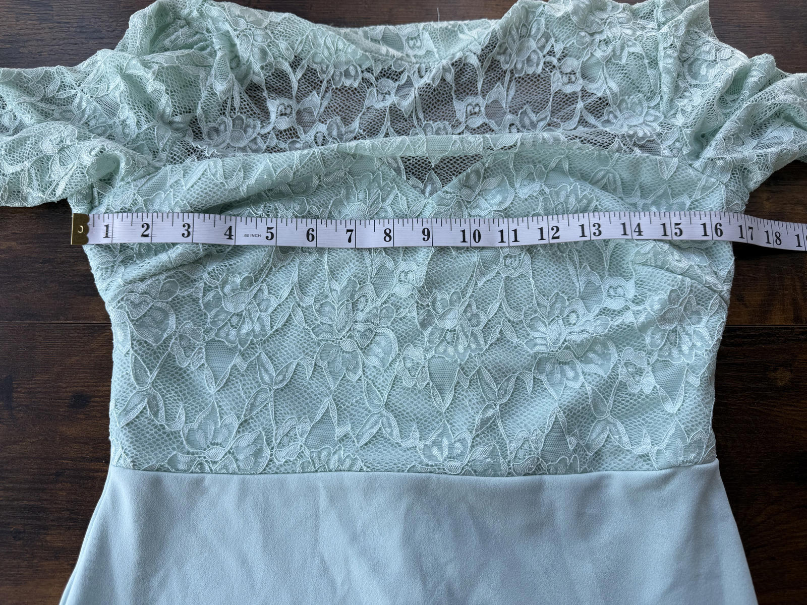 Goddiva Mint Green Lace High Neck Fishtail Midi Dress UK 10 BNWT