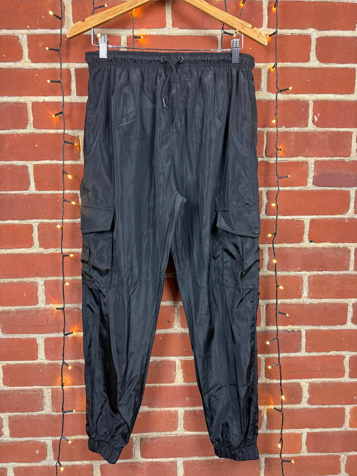 Cameo Rose Black Utility Cargo Joggers UK 10-12 / US 8–10 BNWT