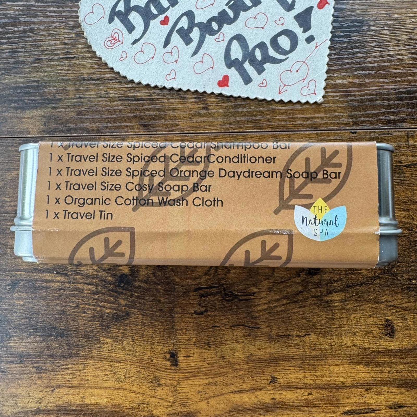 The Natural Spa Winter Spice On-The-Go Travel Wash Kit