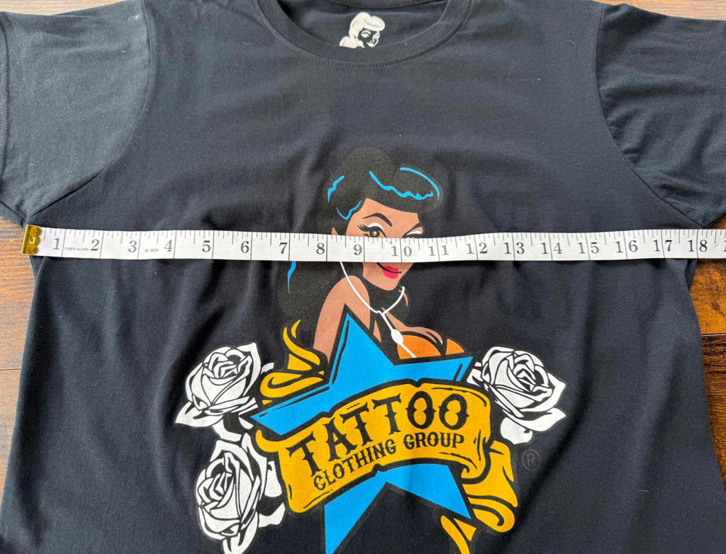 Tattoo Clothing Group Graphic T-Shirt for Women - Size 10/12