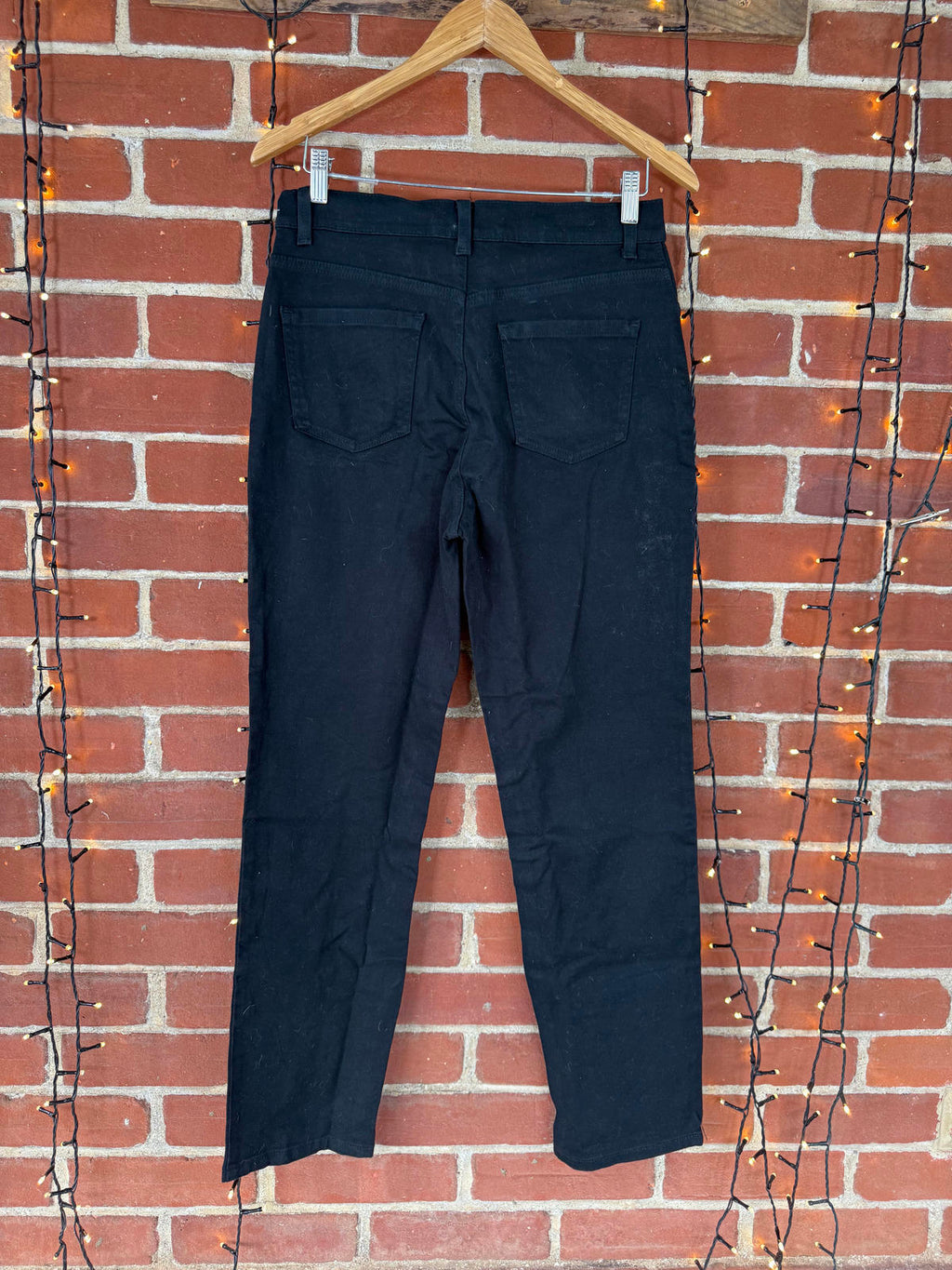 Gloria Vanderbilt Amanda Black Women's Jeans US Size 10 - UK 14