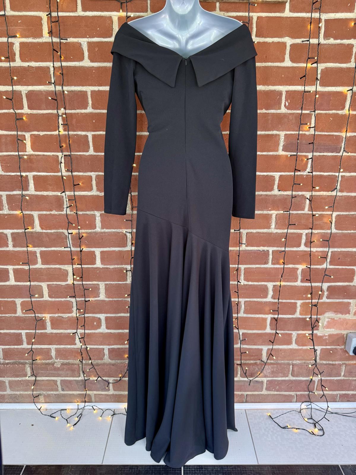 Goddiva London Black Ruched Maxi Dress UK 8 / US 4 – BNWT