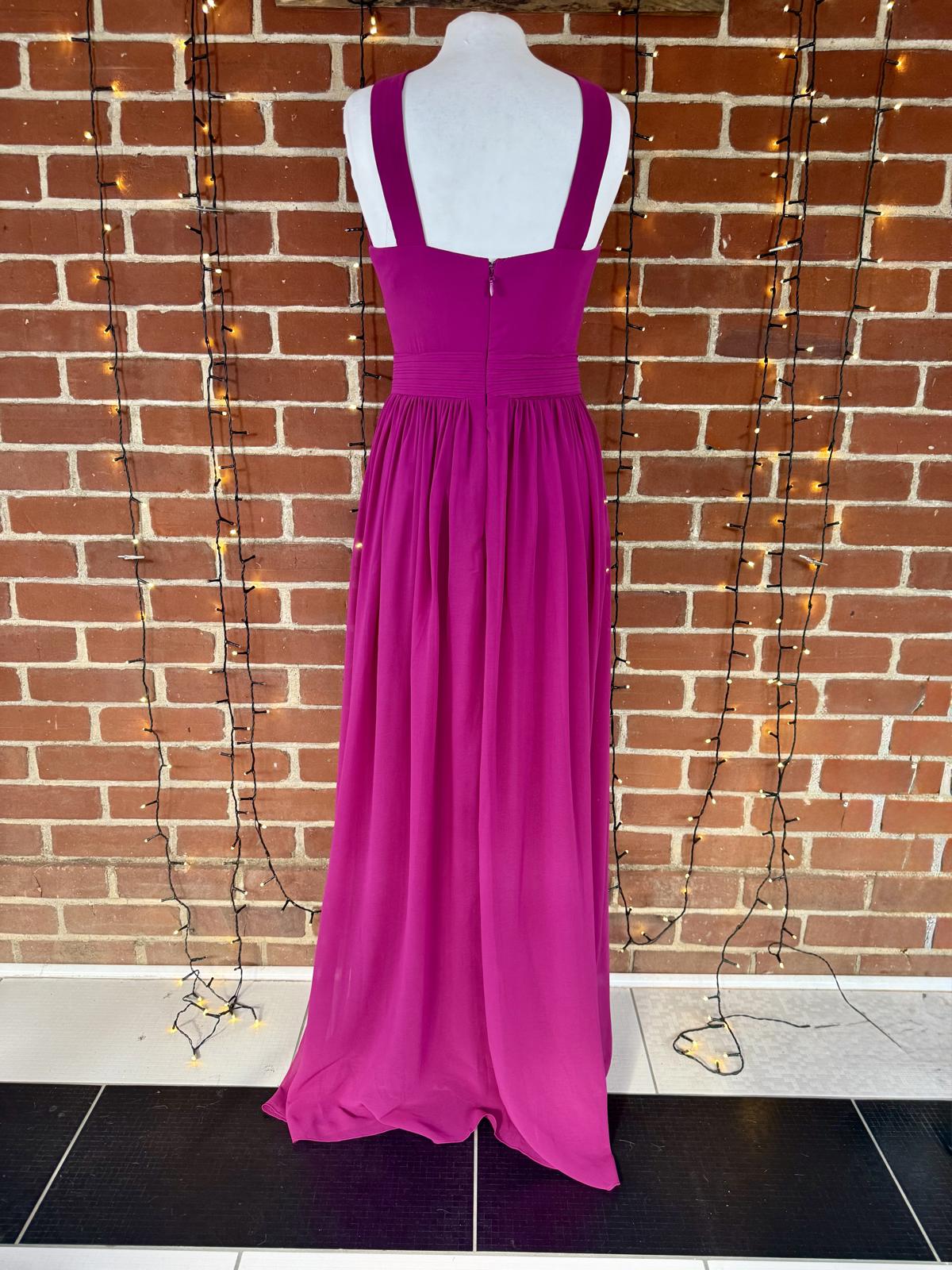 Goddiva London Magenta Halter Maxi Dress – UK 10 Read info!