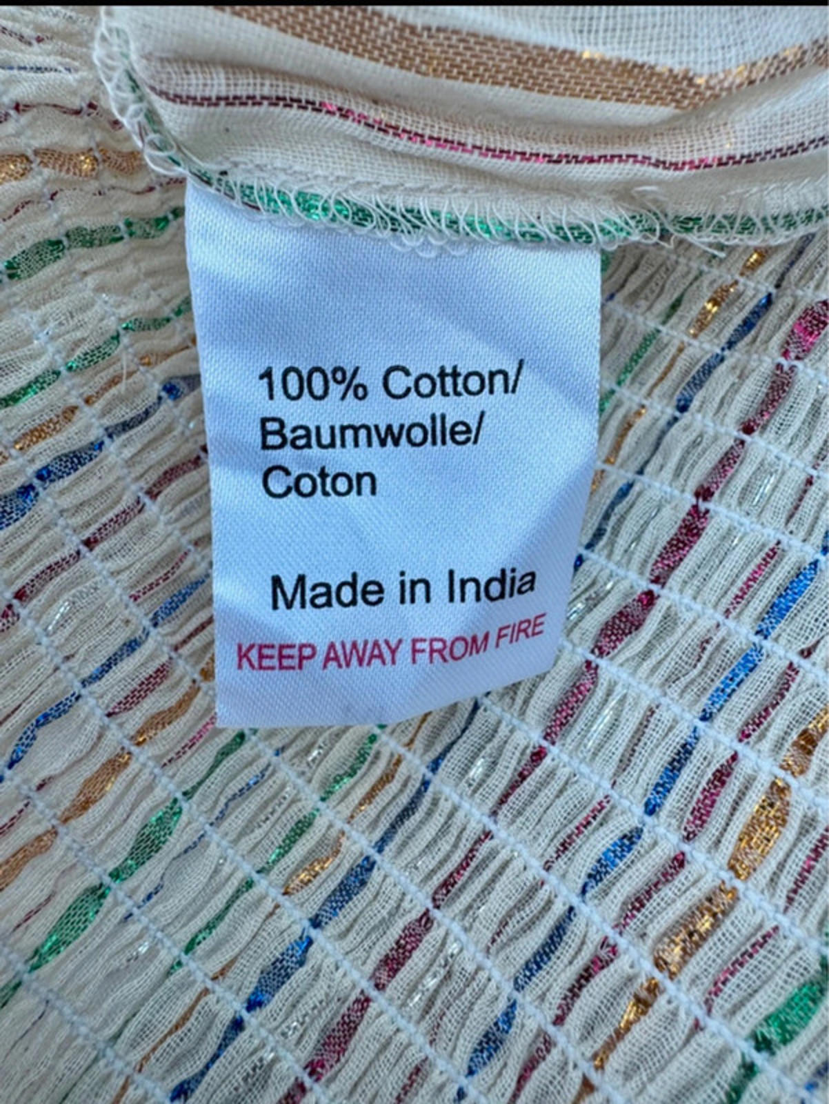 Festival-Ready Rainbow Dress – Fits UK 10–14