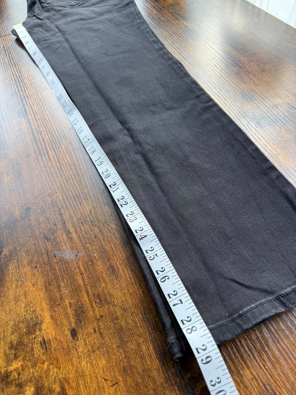 St. John’s Bay Straight Leg Black Jeans – Size 13P (US) / UK 16 Petite