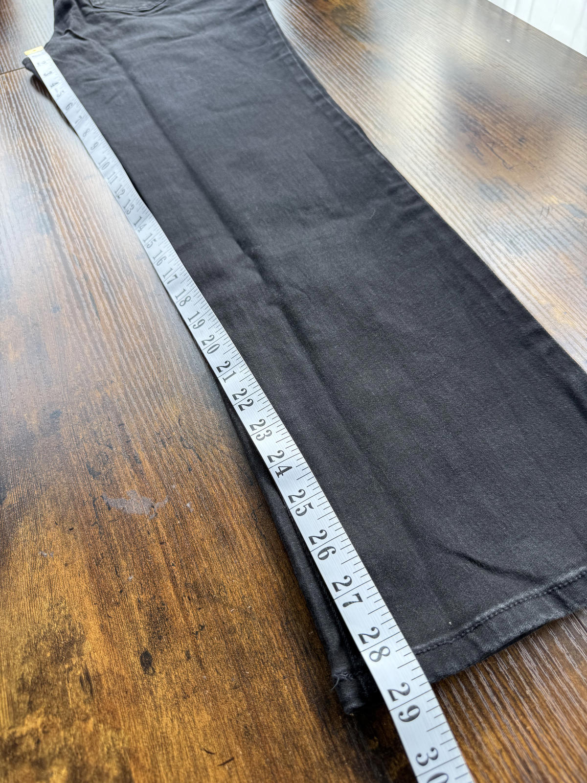 St. John’s Bay Straight Leg Black Jeans – Size 13P (US) / UK 16 Petite