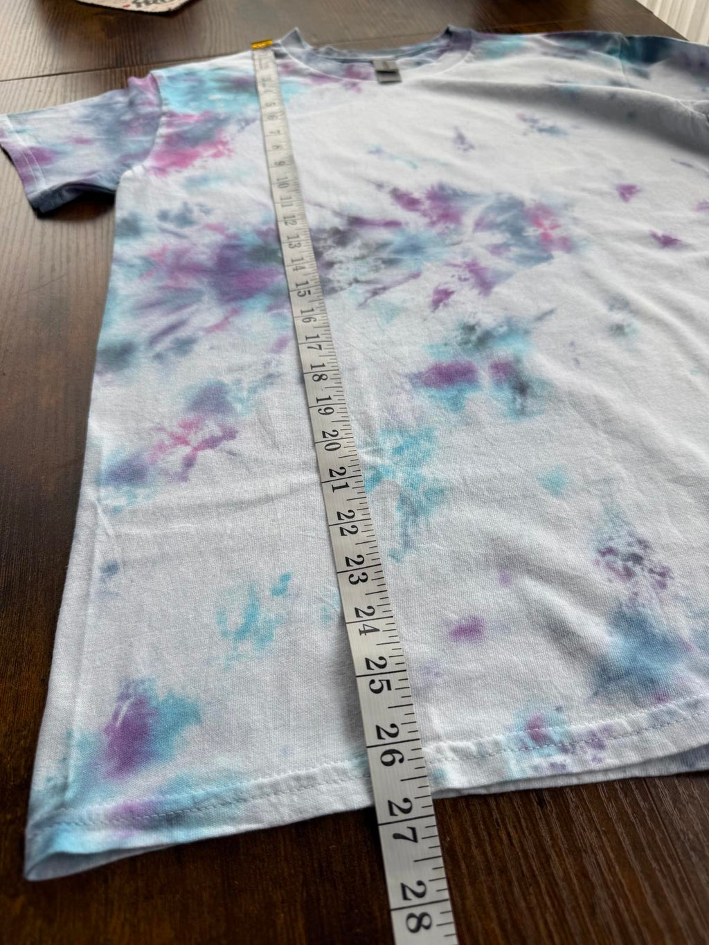 Tie-Dye T-Shirt – Purple & Blue Swirl