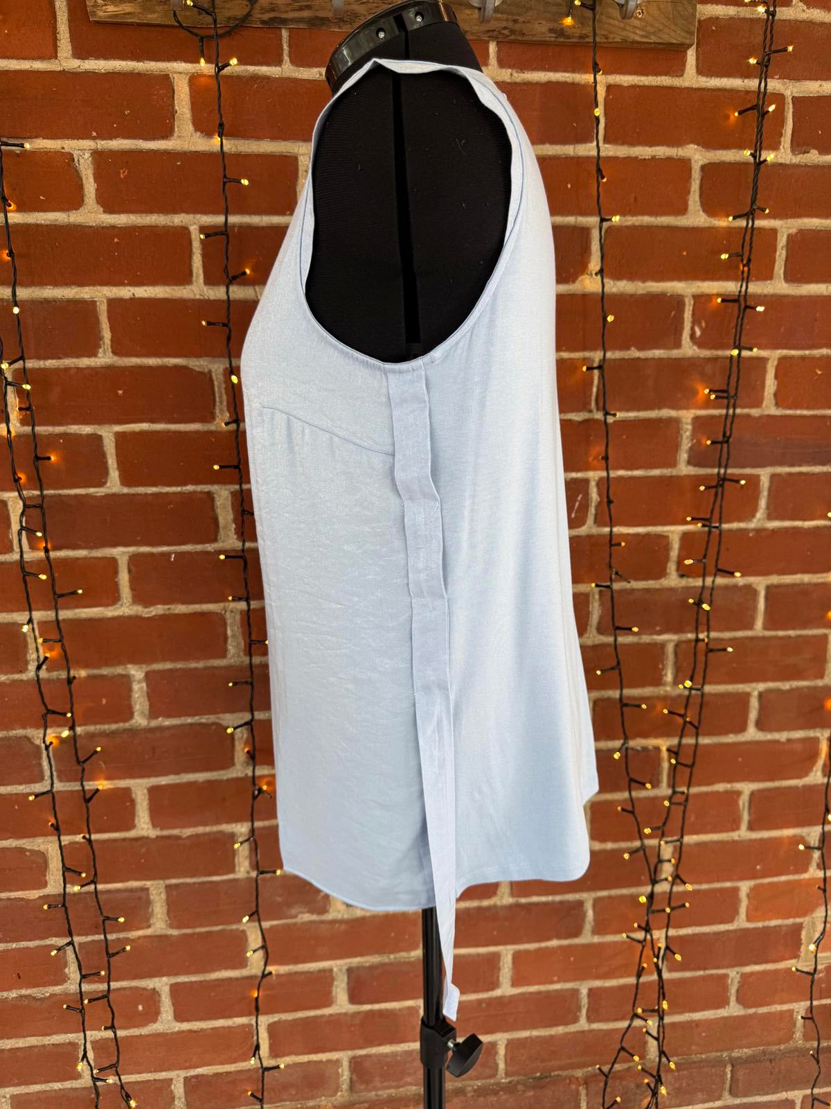 Next Light Blue Sleeveless Top - Size 16