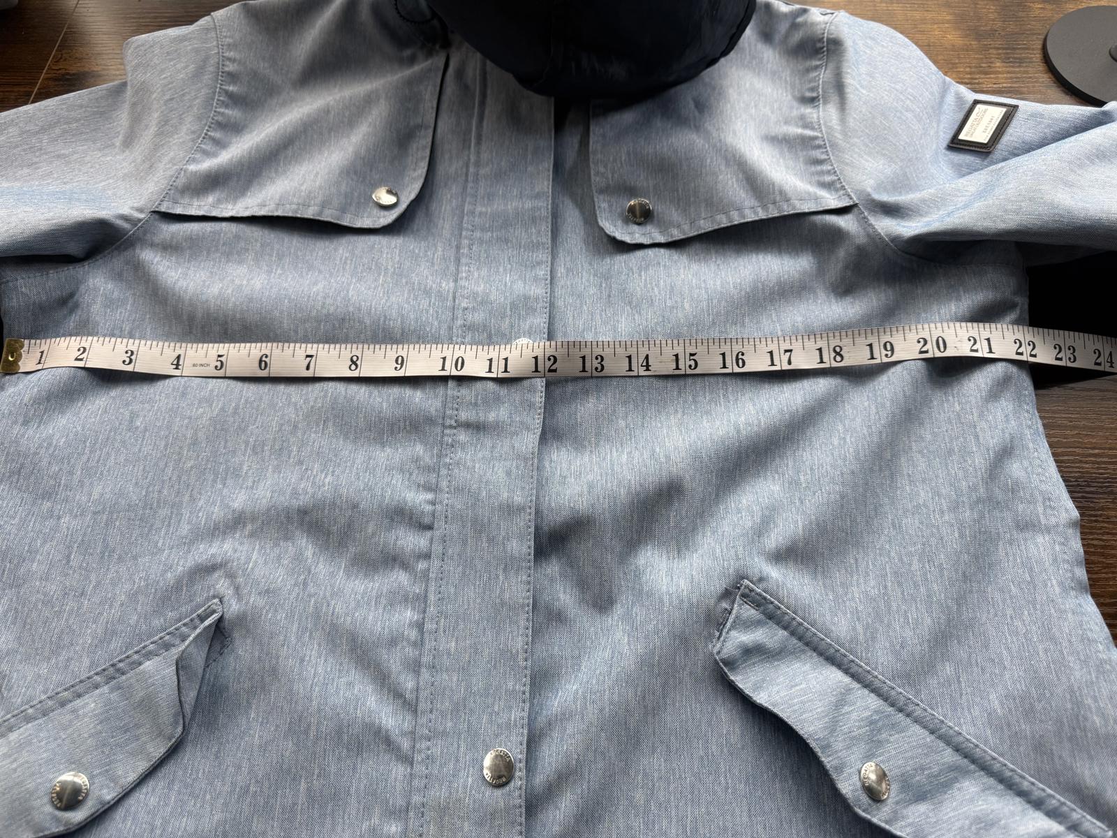 Regatta Great Outdoors Blue Waterproof Isotex Hooded Jacket – UK 16 - Read Info!