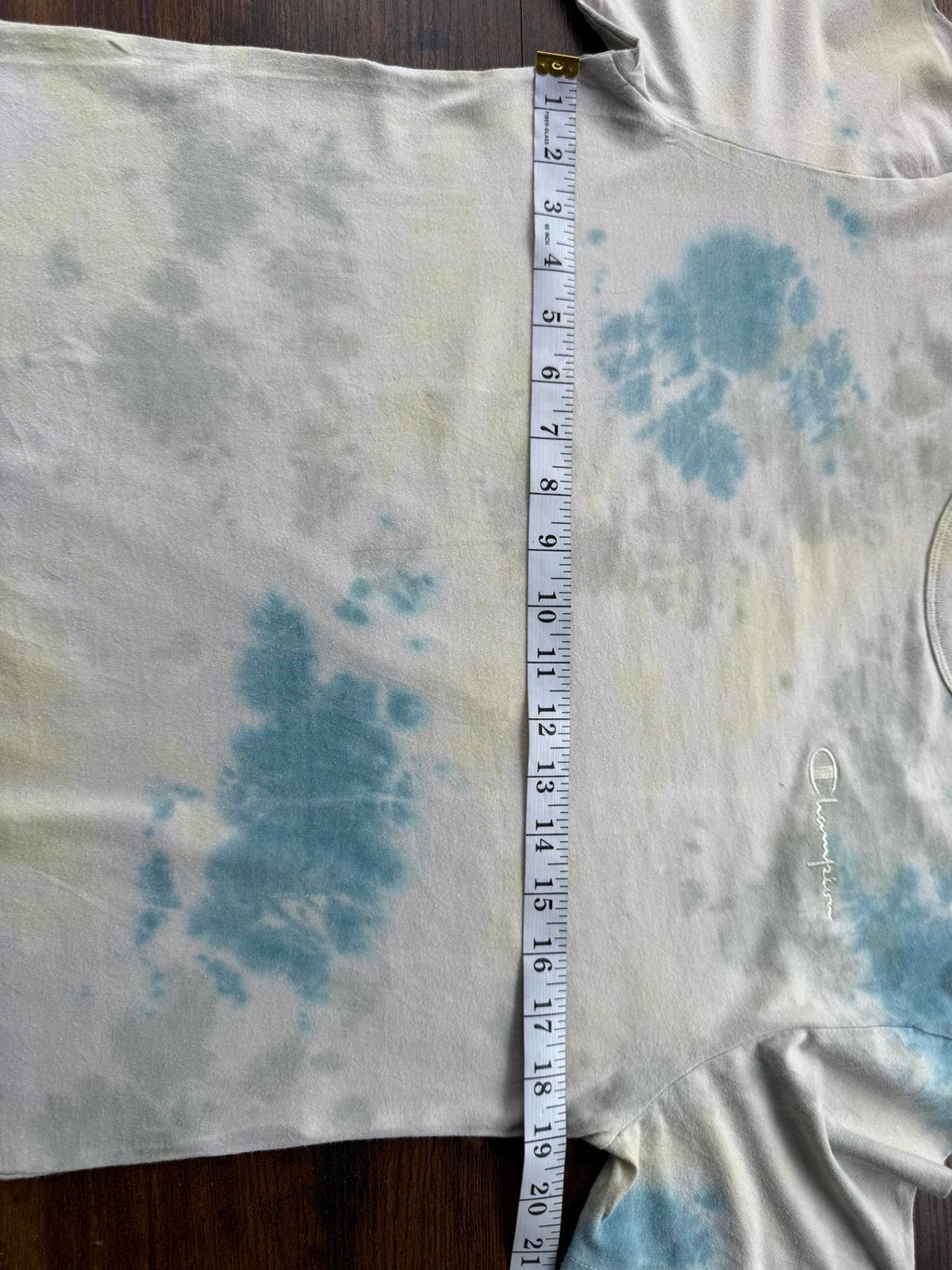 Champion Tie-Dye T-Shirt - Casual Stylish Top Size 10-12