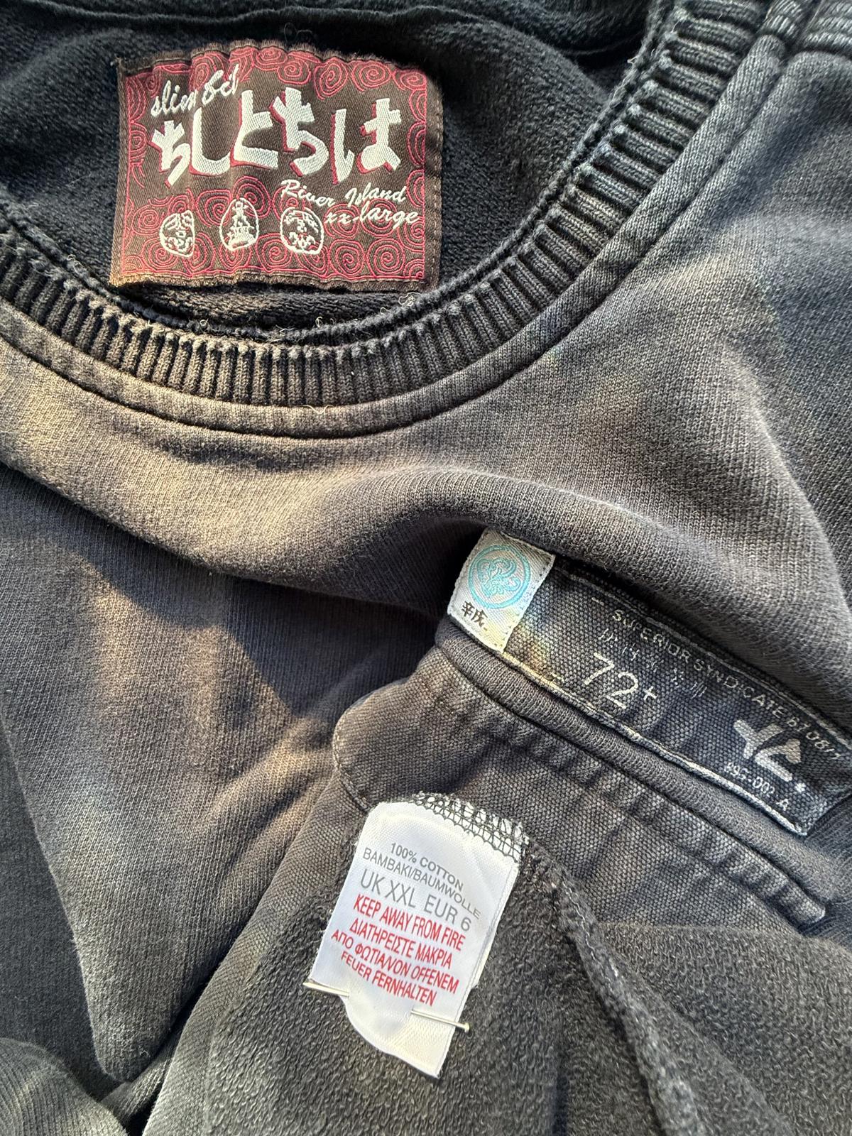 Vintage mid-2000s Superdry Japanese Style Sweatshirt circa 2006–2010. #72