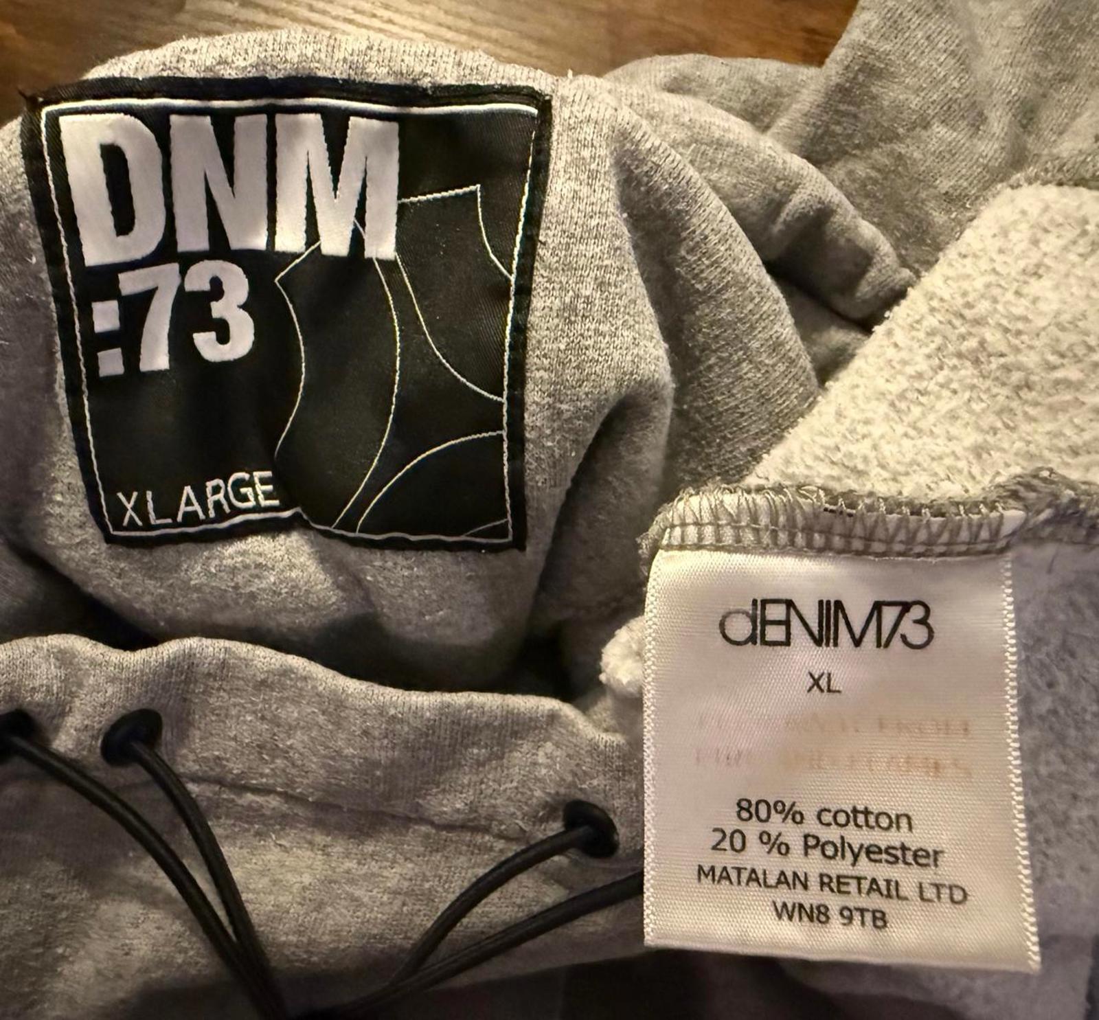 DNM:73 Grey Hoodie XL (UK XL / US XL) Casual Sweatshirt                      .64